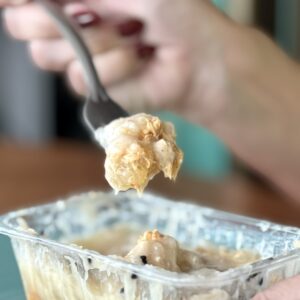 Escondidinho de macaxeira com frango e requeijão